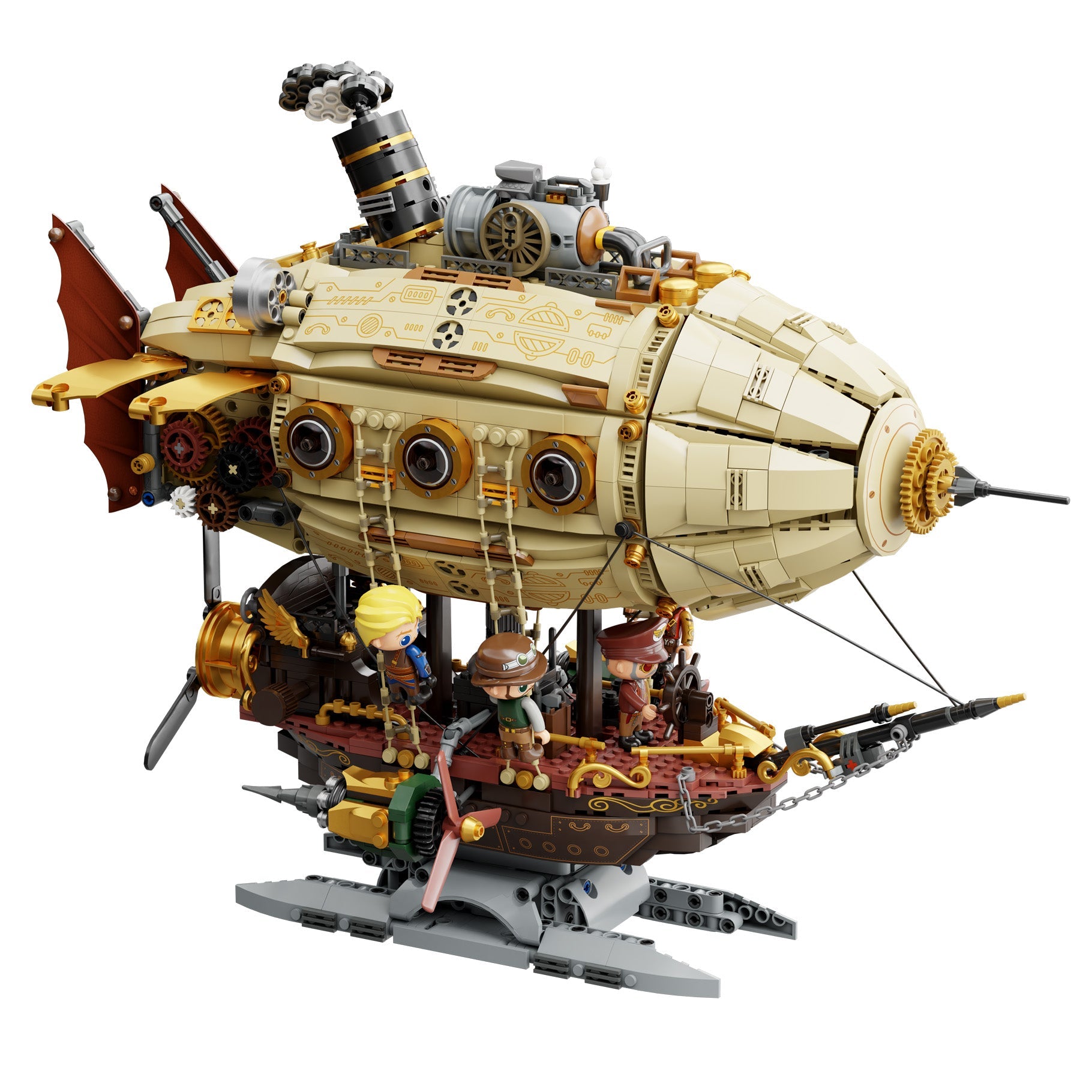 Steampunk Airship - 1949 pcs - Beanie Games