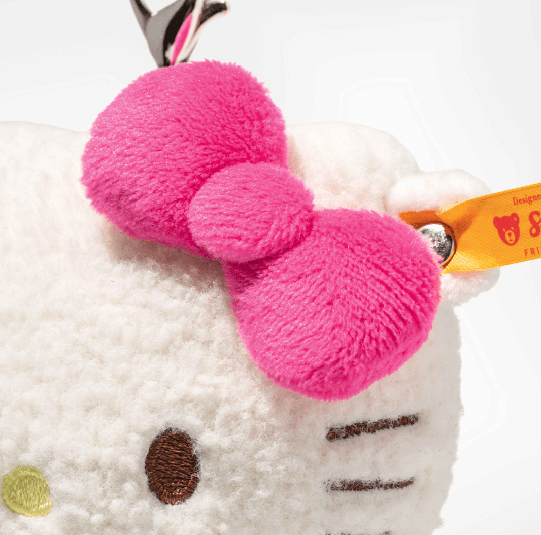 Steiff - Hello Kitty Pendant (10cm) - Beanie Games