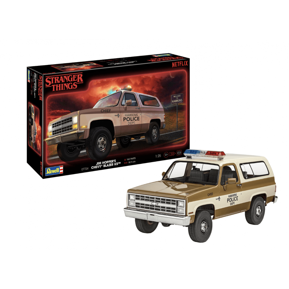 "Stranger Things" Jim Hopper's 1985 Chevrolet K5 Blazer - Beanie Games