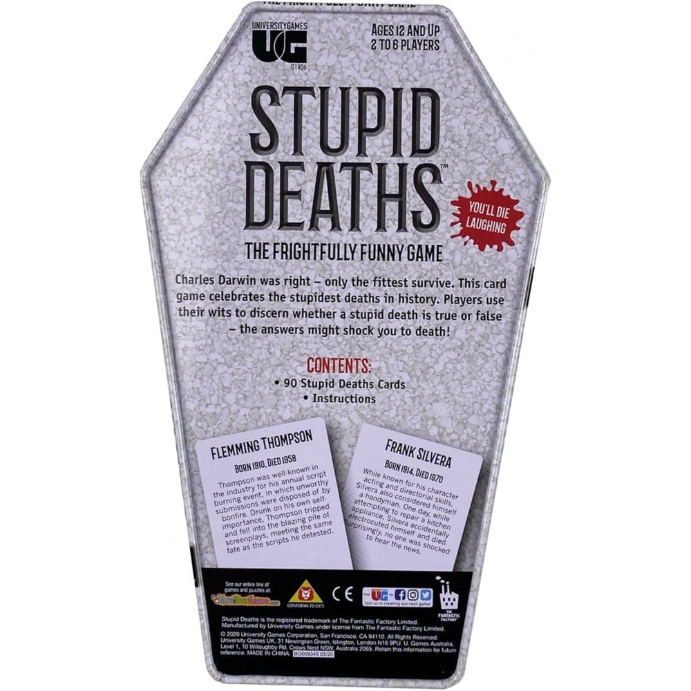 Stupid Deaths - Beanie Games