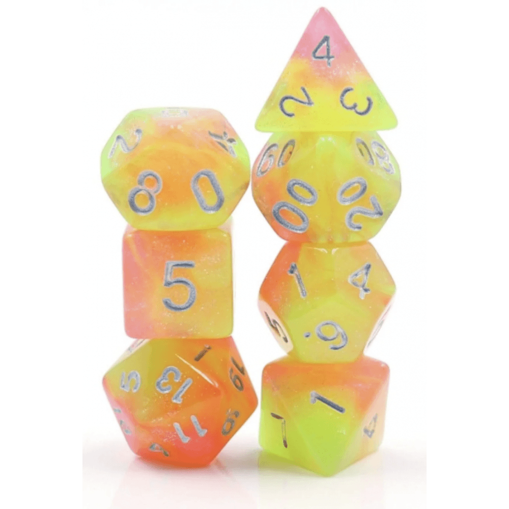 Summer's Joy RPG Dice Set - Beanie Games