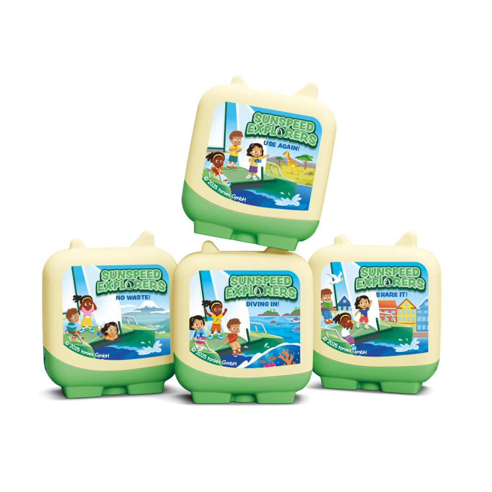 Sunspeed Explorers (Set of 4 Clever Pocket Tonies) - Beanie Games