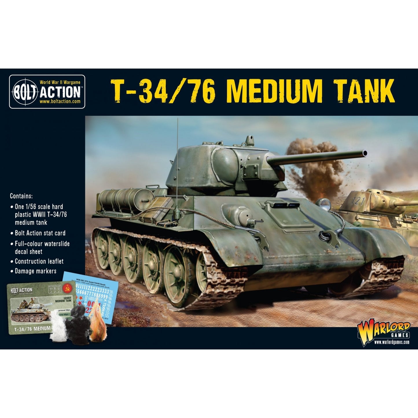T34/76 Medium Tank - Beanie Games