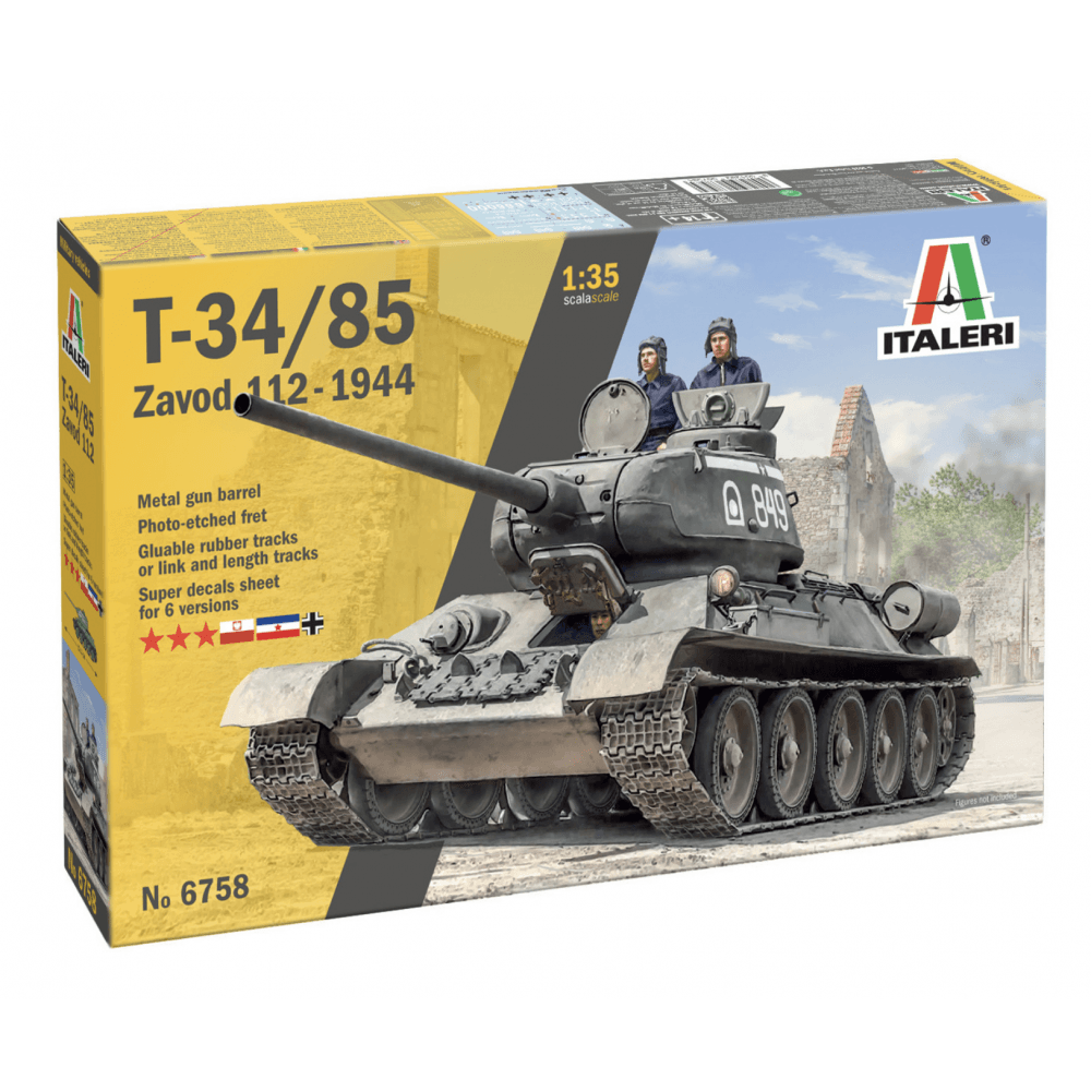T34/85 Zavod 112 Tank - Beanie Games