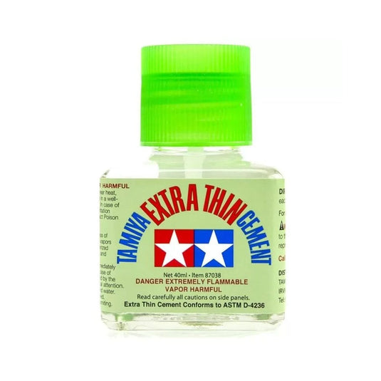 Tamiya Extra Thin Cement 40ml (Store Pickup Only) - Beanie Games