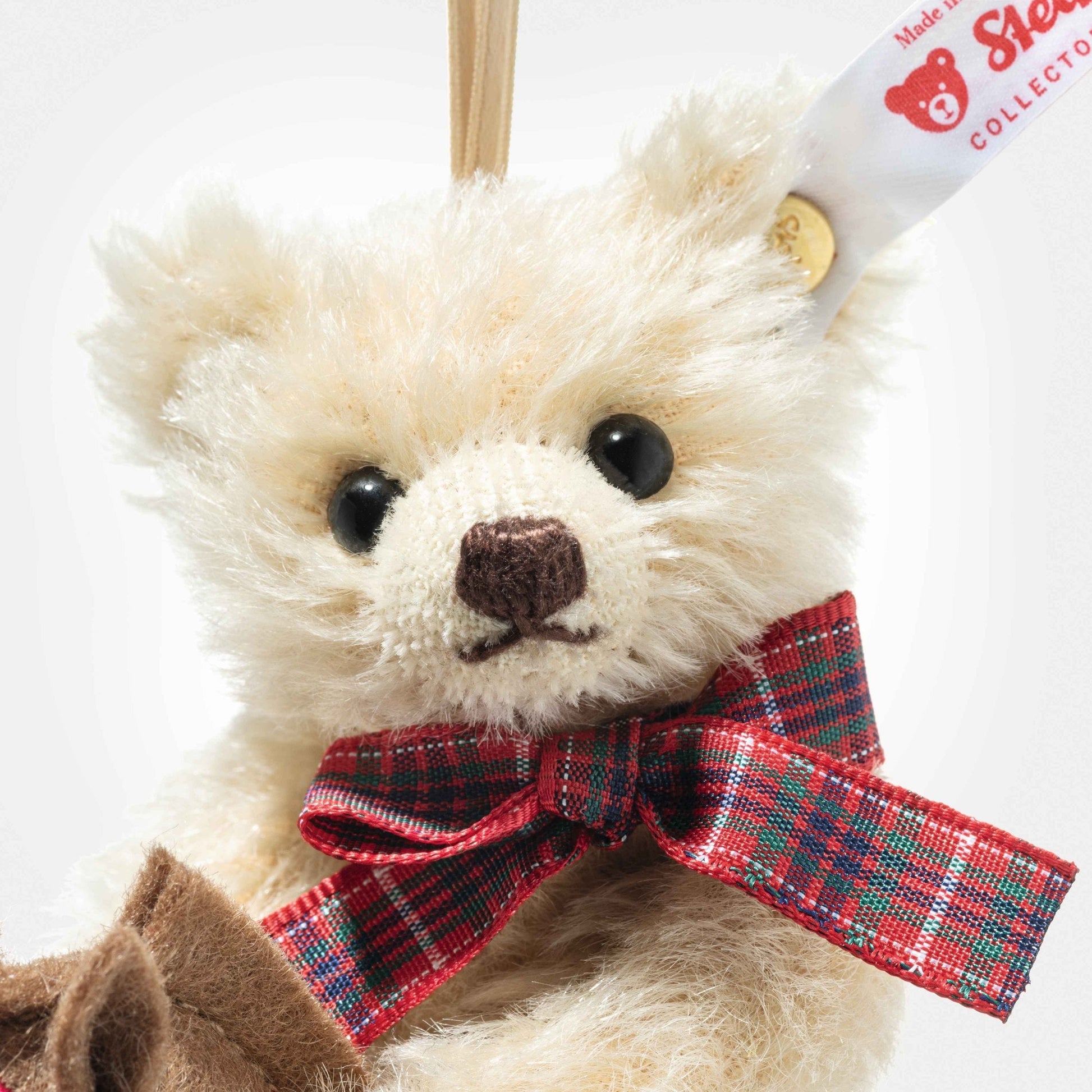 Teddy Bear Ornament On Hobby Horse - Beanie Games
