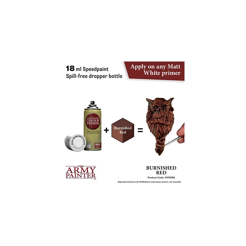 The Army Painter - Speedpaint 2.0 - Burnished Red - Beanie Games