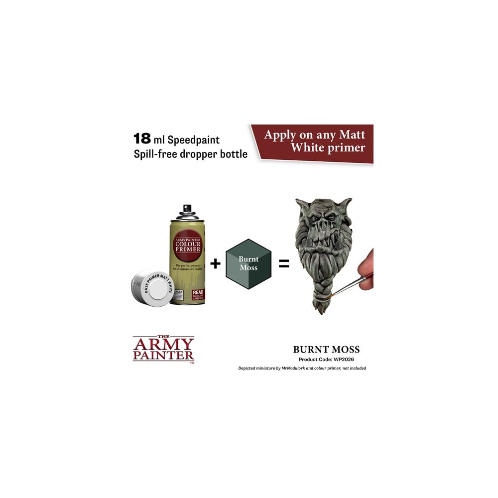 The Army Painter - Speedpaint 2.0 - Burnt Moss - Beanie Games