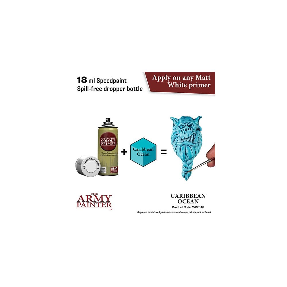 The Army Painter - Speedpaint 2.0 - Caribbean Ocean - Beanie Games