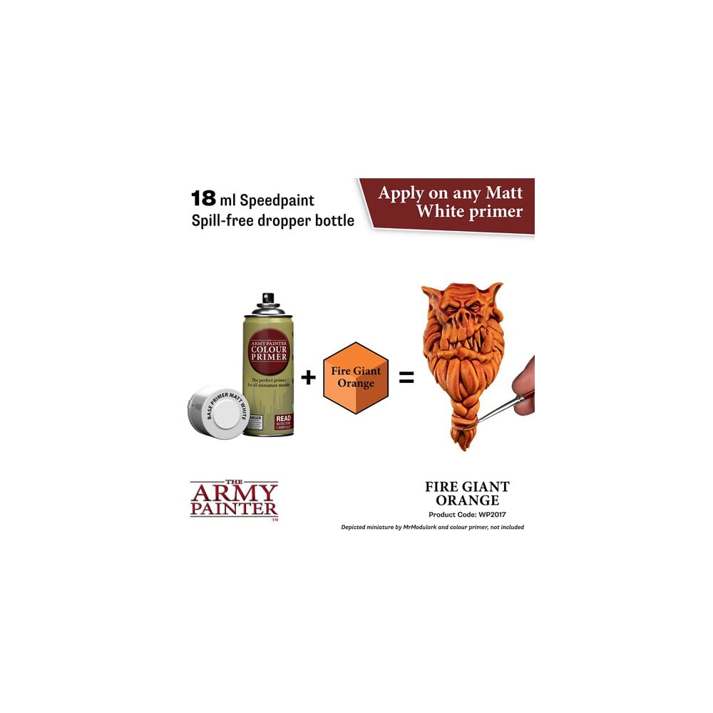 The Army Painter - Speedpaint 2.0 - Fire Giant Orange - Beanie Games