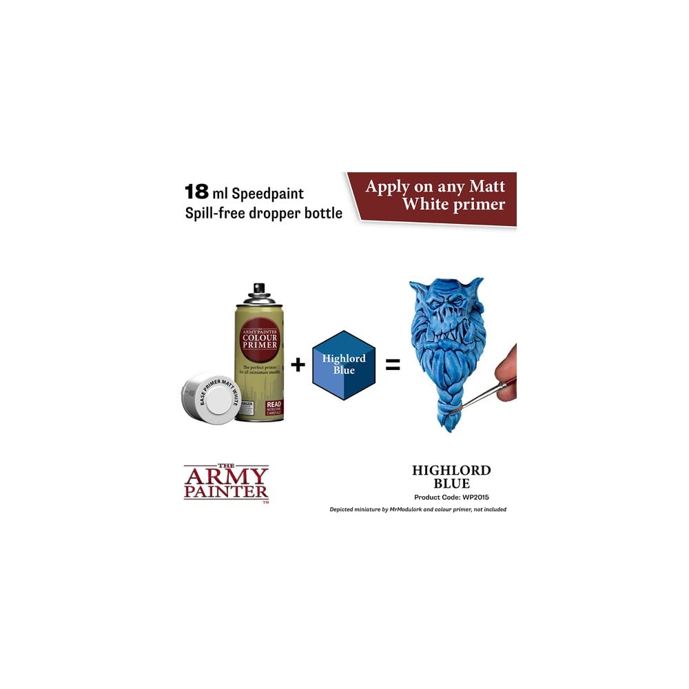 The Army Painter - Speedpaint 2.0 - Highlord Blue - Beanie Games