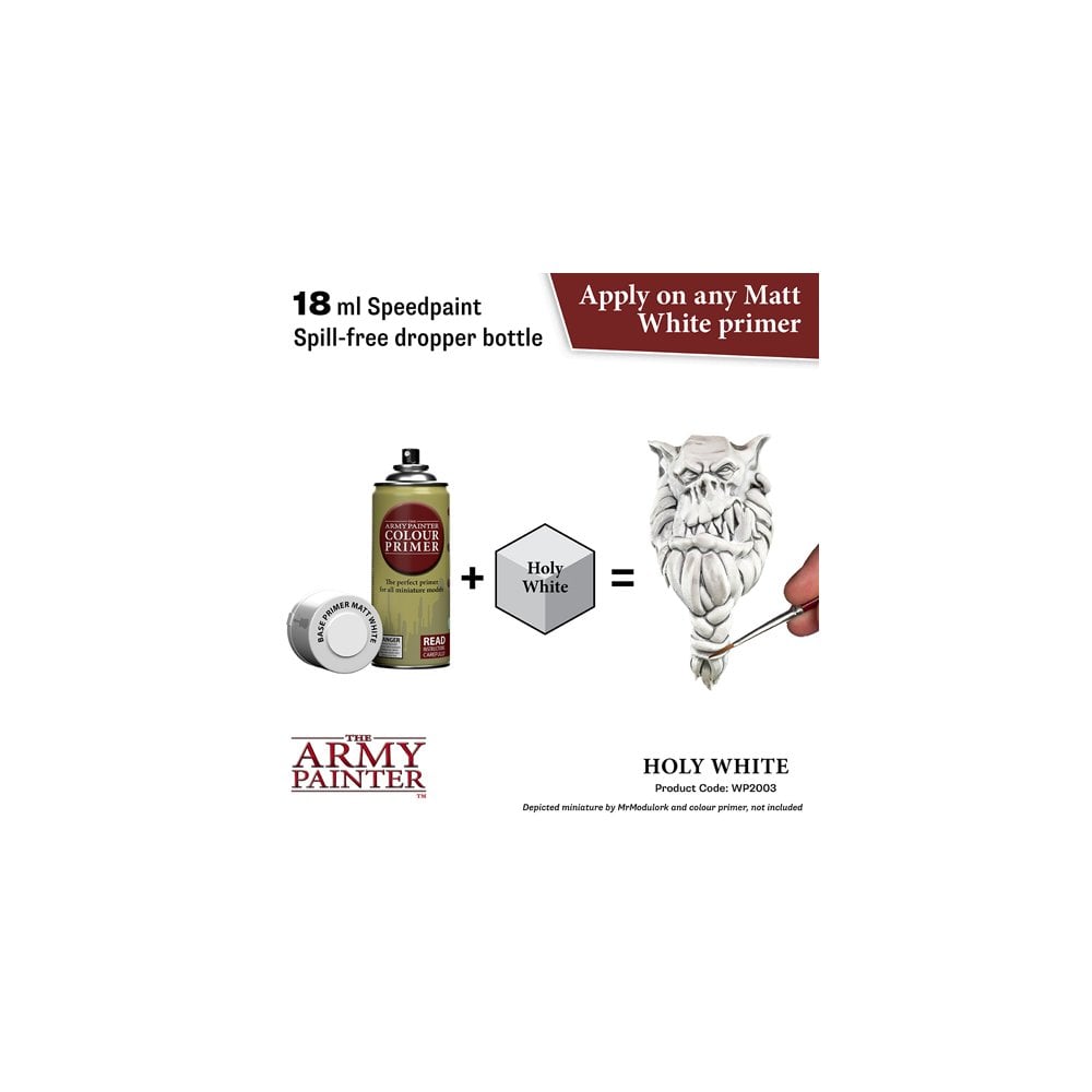 The Army Painter - Speedpaint 2.0 - Holy White - Beanie Games