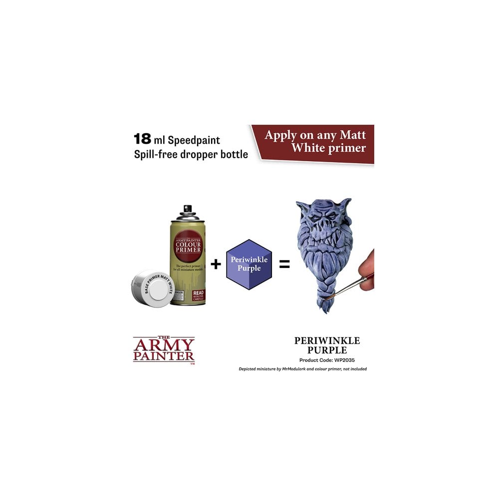 The Army Painter - Speedpaint 2.0 - Periwinkle Purple - Beanie Games