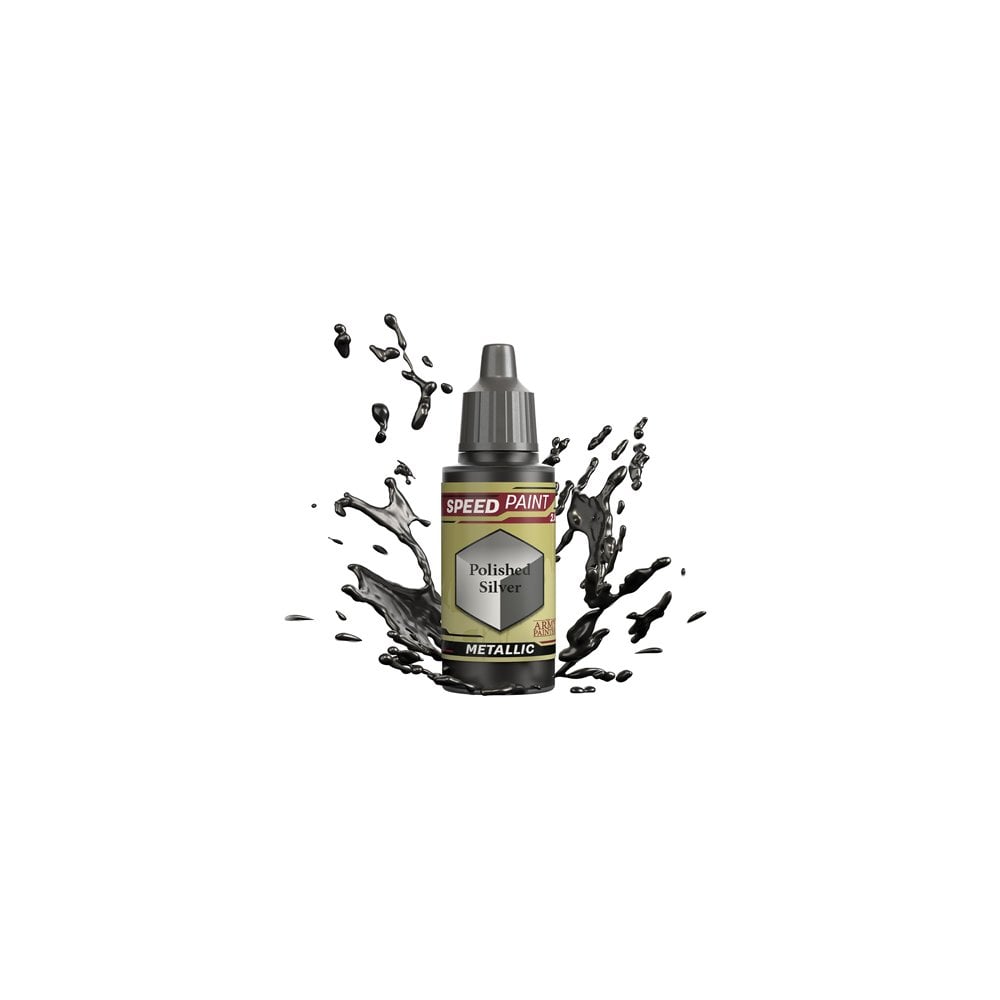 The Army Painter - Speedpaint 2.0 - Polished Silver - Beanie Games