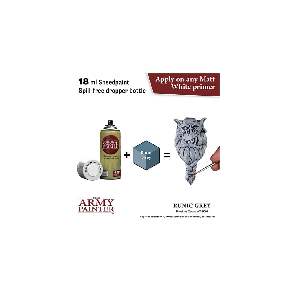 The Army Painter - Speedpaint 2.0 - Runic Grey - Beanie Games