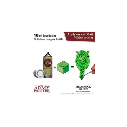 The Army Painter - Speedpaint 2.0 - Shamrock Green - Beanie Games