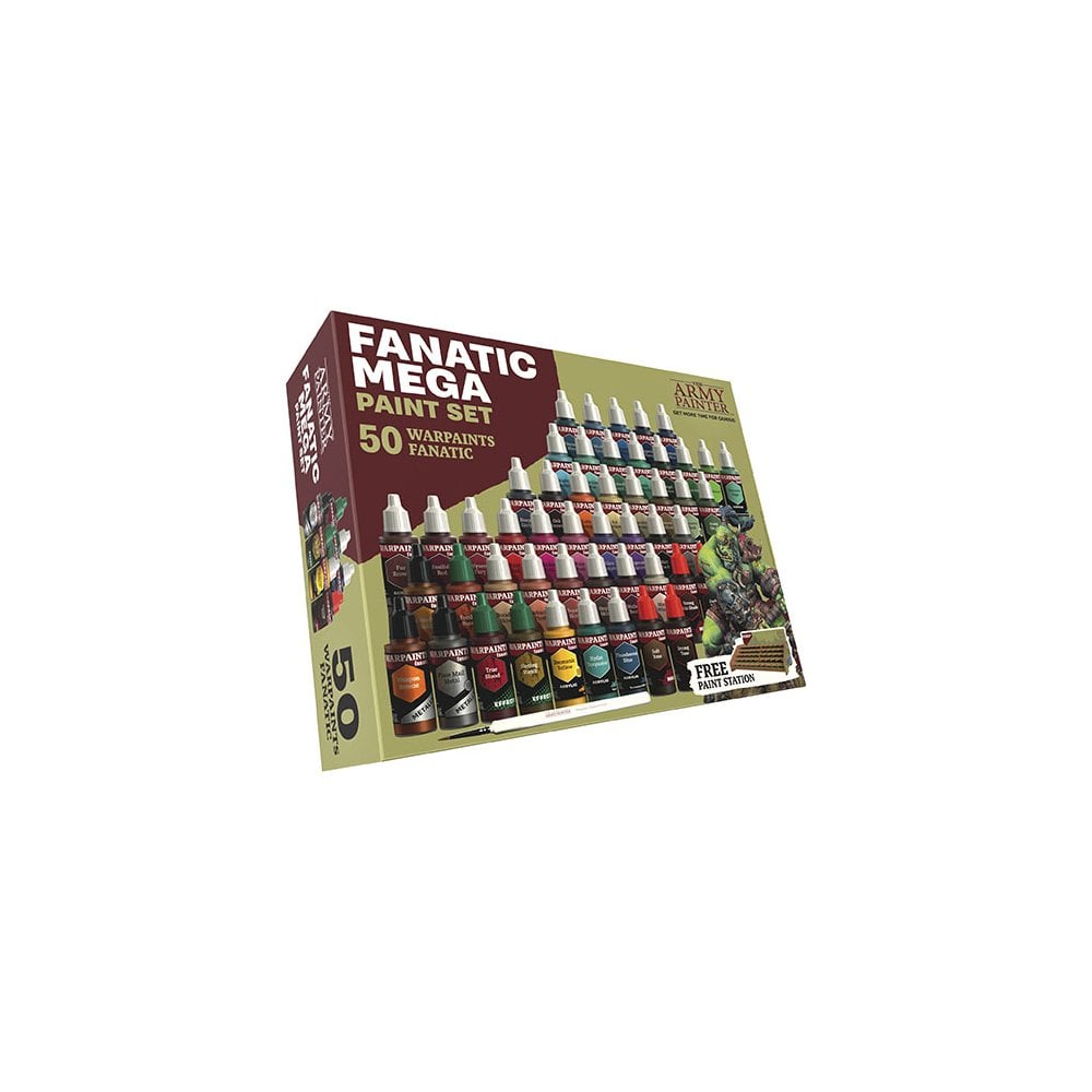 The Army Painter - Warpaints Fanatic Mega Paint Set - Beanie Games