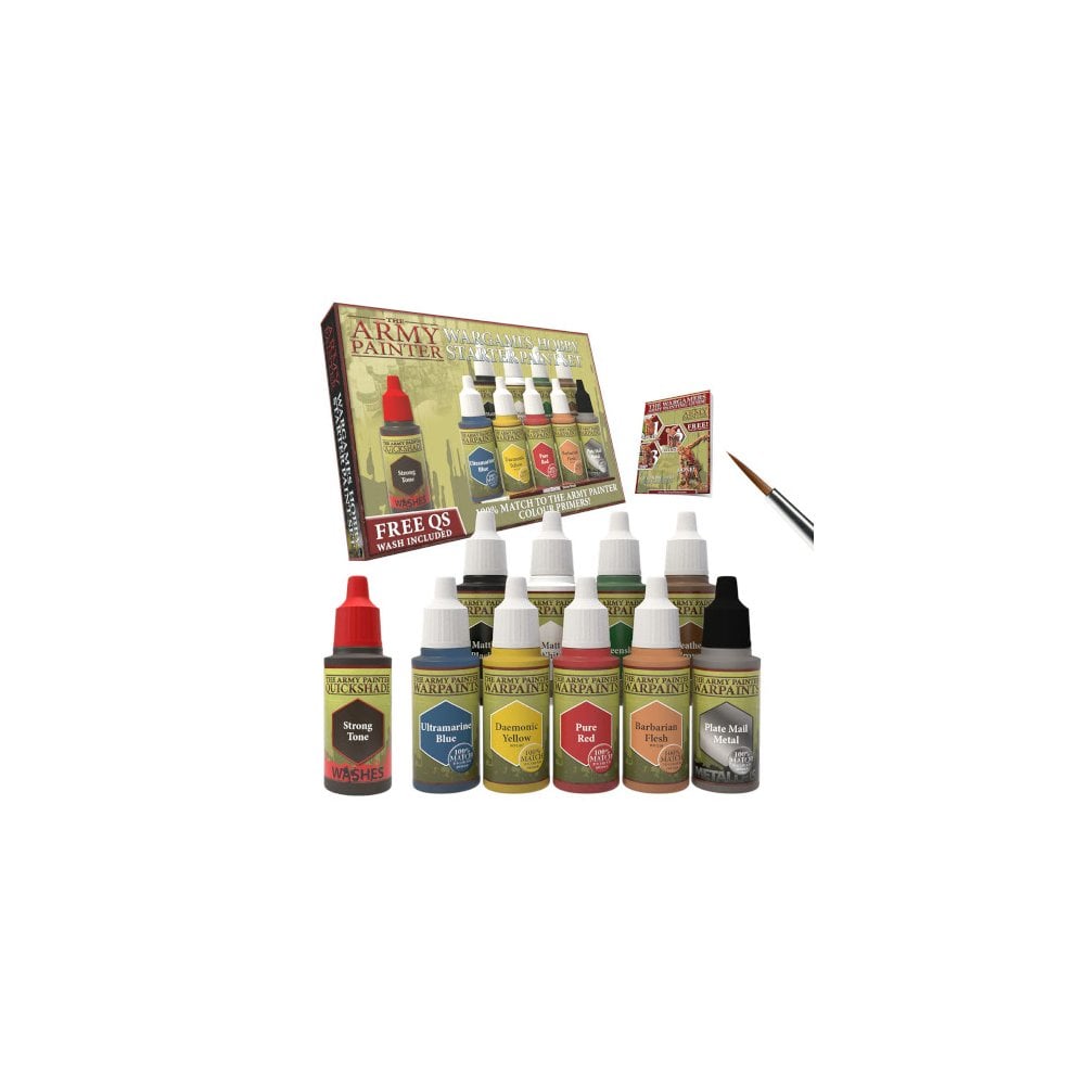 The Army Painter - Warpaints - Starter Paint Set - Beanie Games