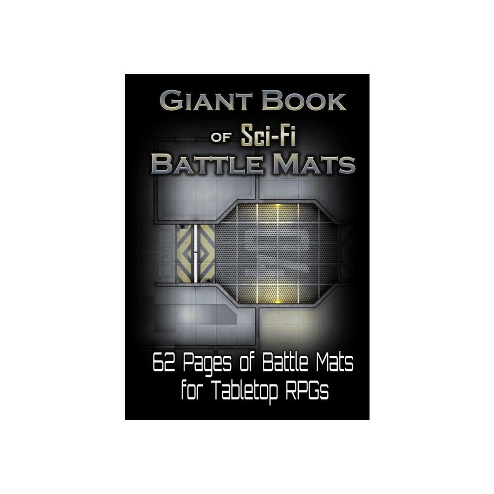 The Giant Book Of Sci - Fi Battle Mats - Beanie Games