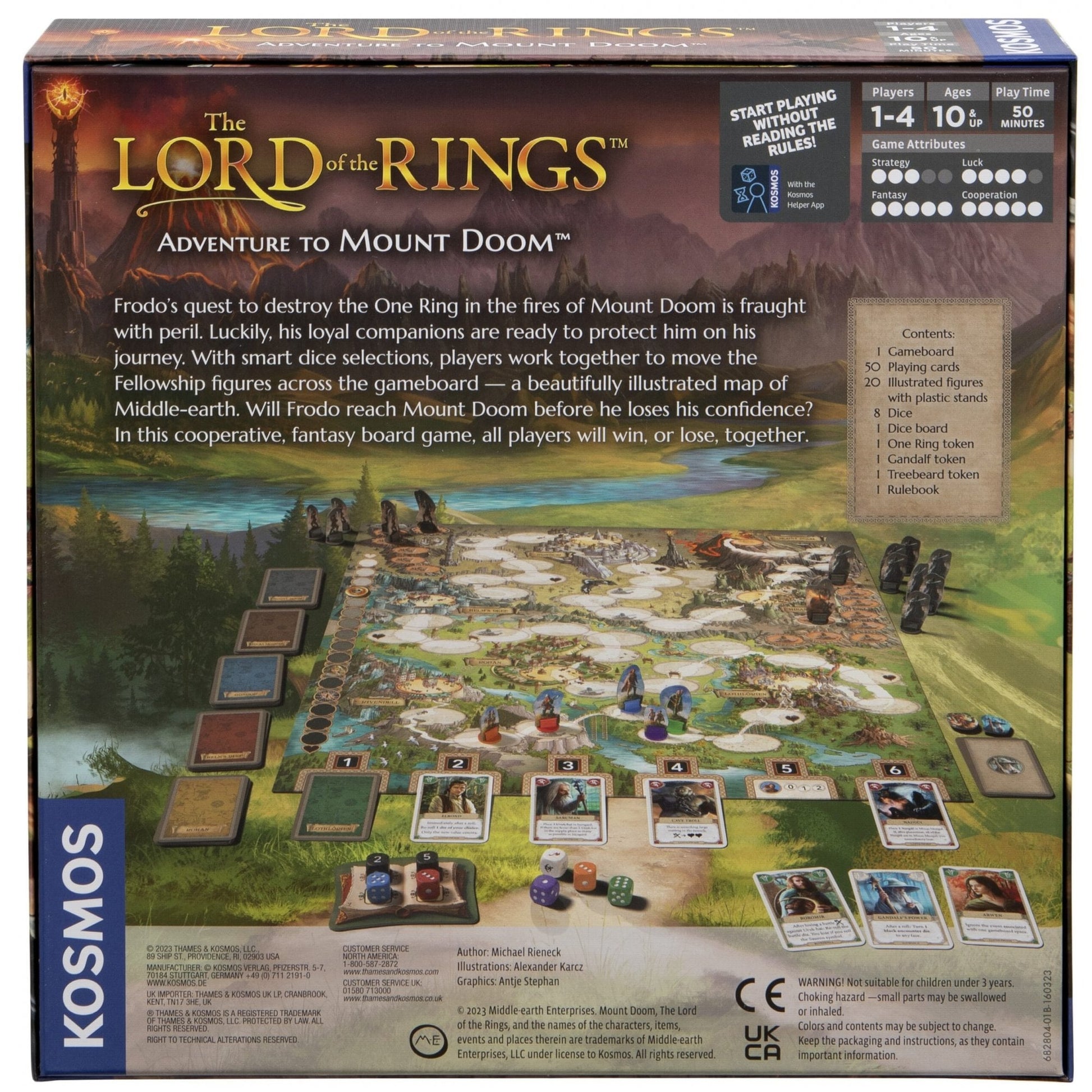 The Lord of the Rings: Adventure to Mount Doom - Beanie Games