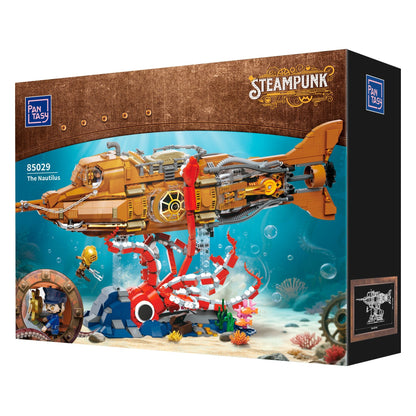 The Nautilus Steampunk Submarine - 2552 pcs - Beanie Games