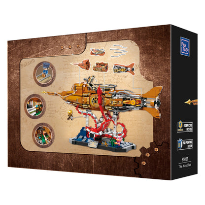 The Nautilus Steampunk Submarine - 2552 pcs - Beanie Games