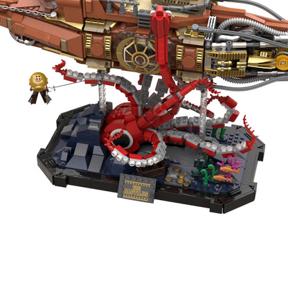 The Nautilus Steampunk Submarine - 2552 pcs - Beanie Games