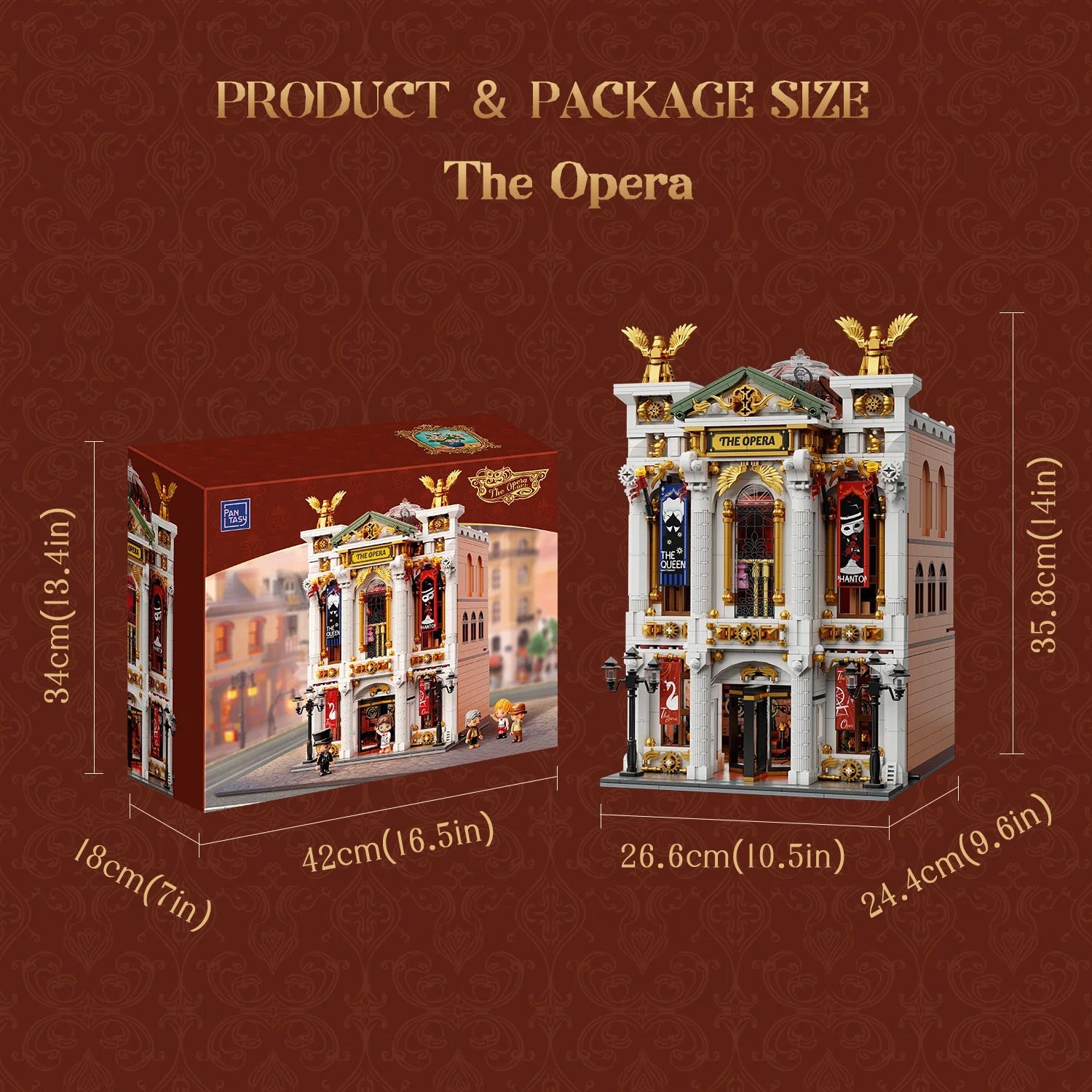 The Opera Building - 3518 pcs - Beanie Games