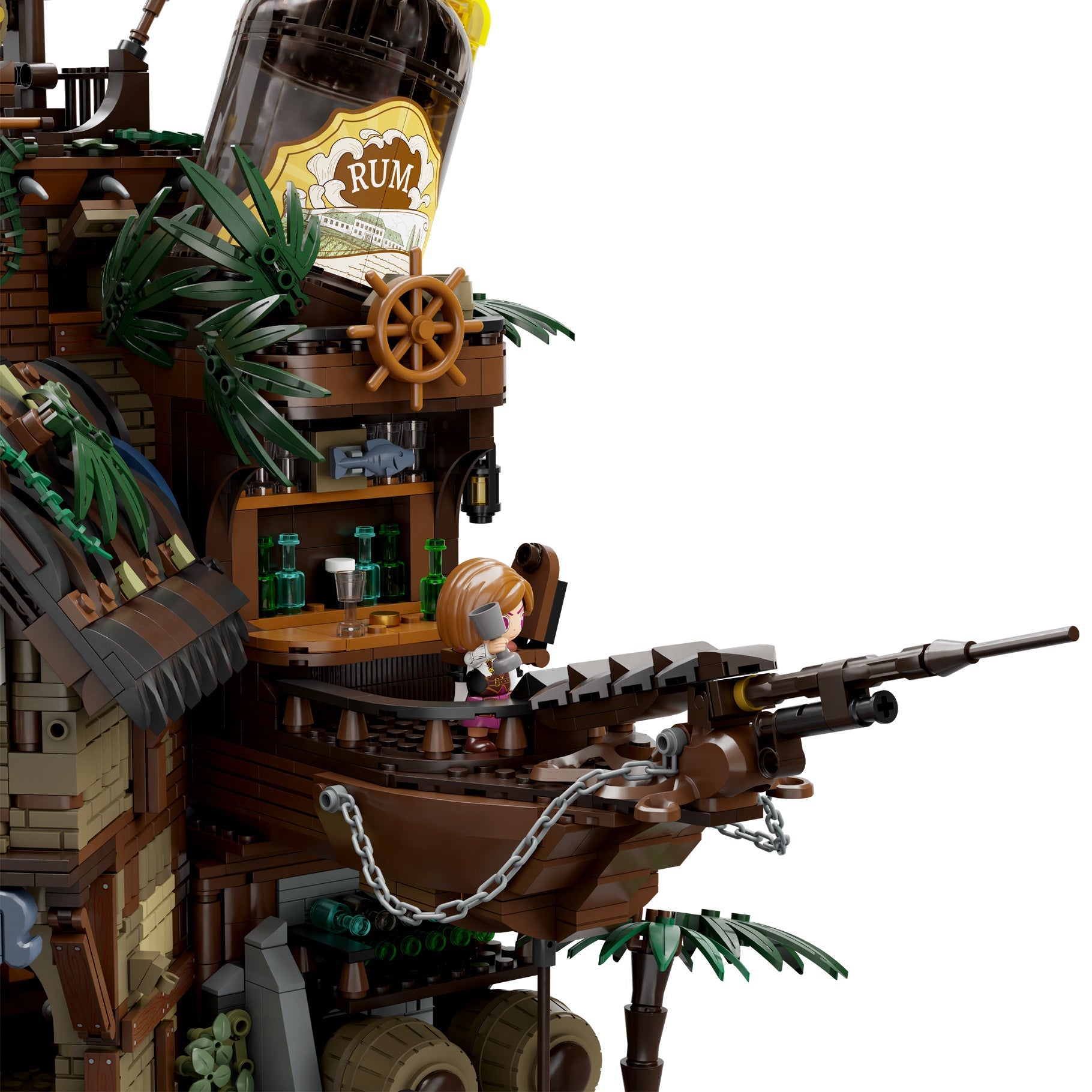 The Pirates Pub Ship Building - 2814 pcs - Beanie Games