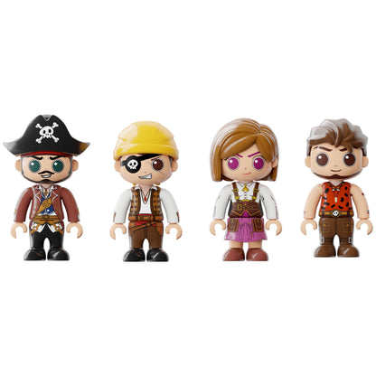 The Pirates Pub Ship Building - 2814 pcs - Beanie Games