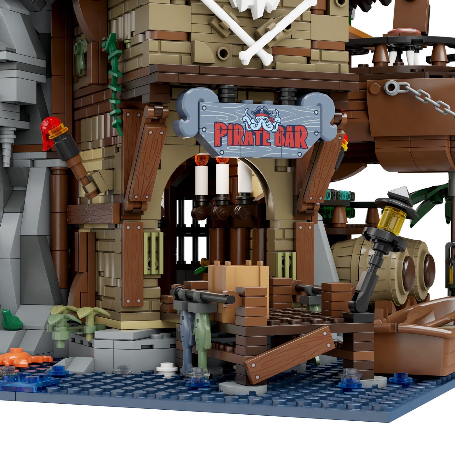 The Pirates Pub Ship Building - 2814 pcs - Beanie Games