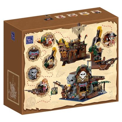 The Pirates Pub Ship Building - 2814 pcs - Beanie Games
