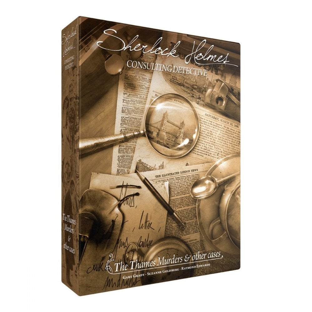 The Thames Murders & Other Cases: Sherlock Holmes Consulting Detective - Beanie Games