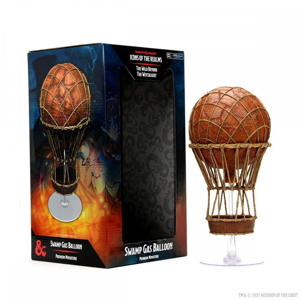 The Wild Beyond the Witchlight - Swamp Gas Balloon Premium Fig (Set 20): D&D Icons of the Realms Miniatures - Beanie Games