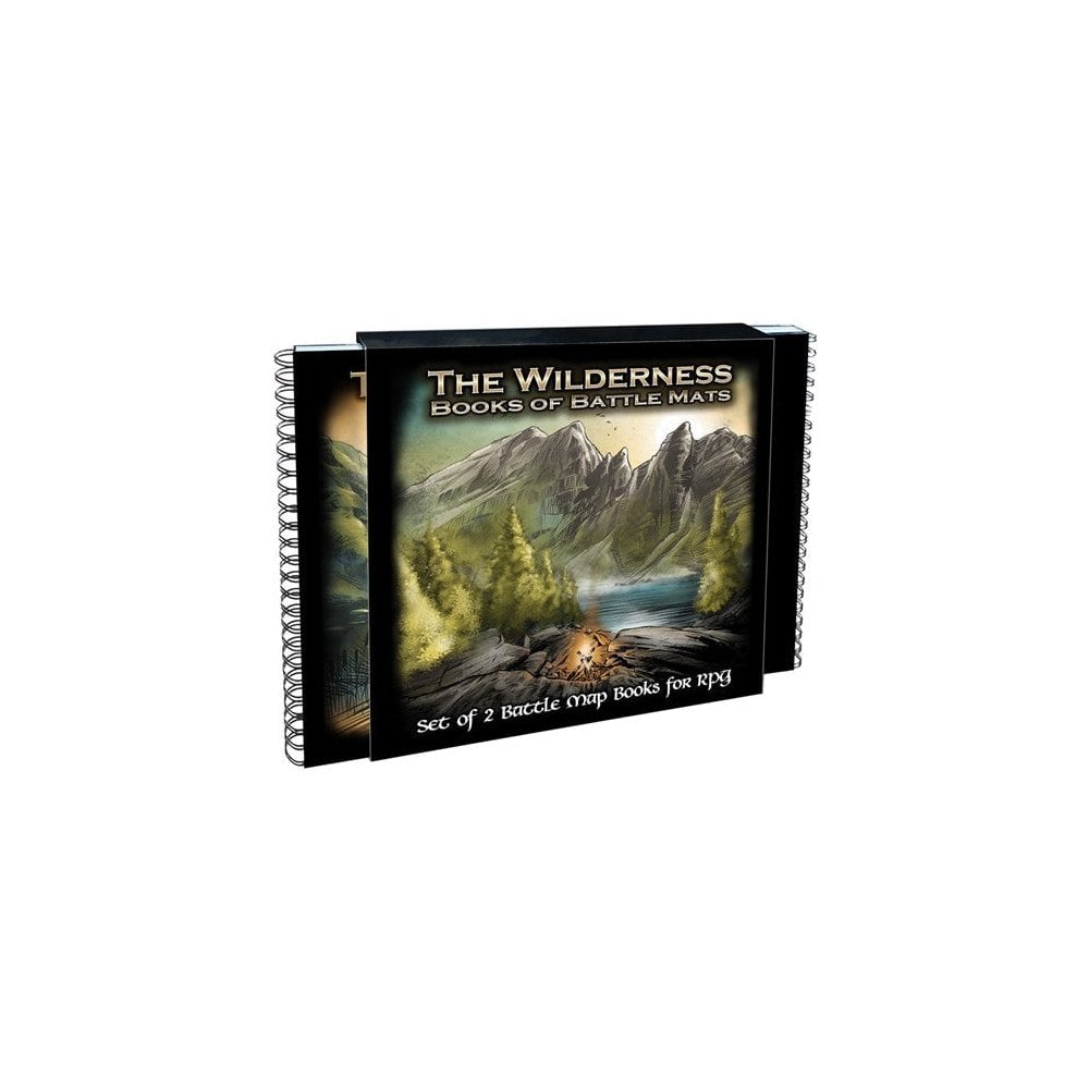 The Wilderness Books Of Battle Mats - Beanie Games