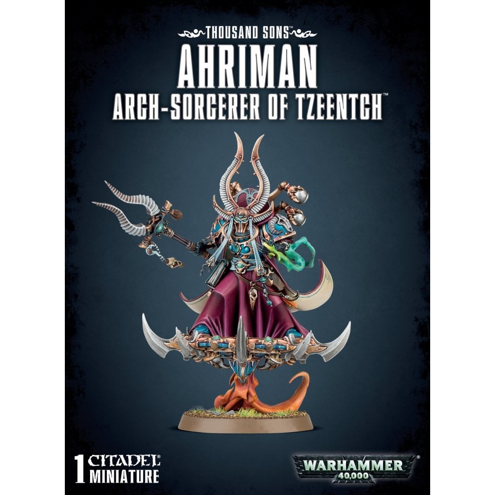 Thousand Sons Ahriman Arch - Sorcerer Of Tzeentch NEW - Beanie Games