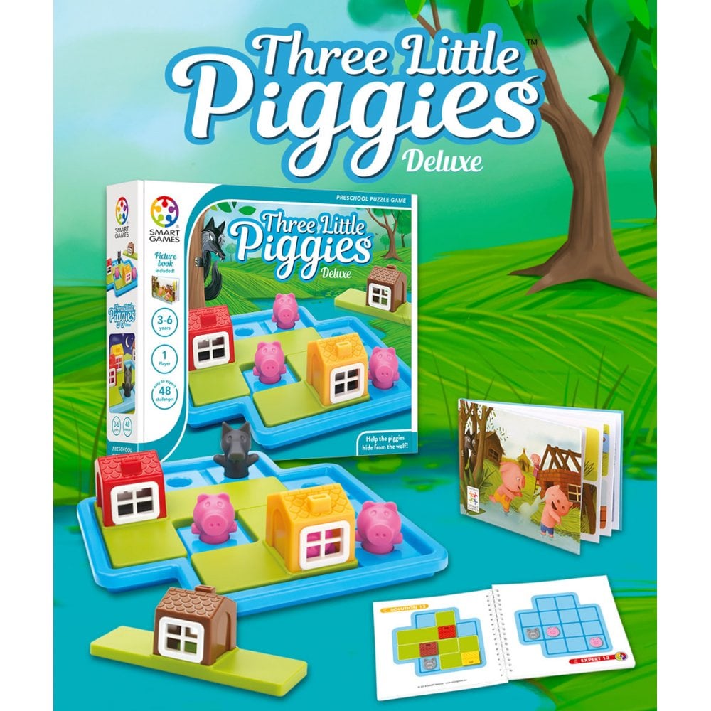 Three Little Piggies Deluxe - Beanie Games