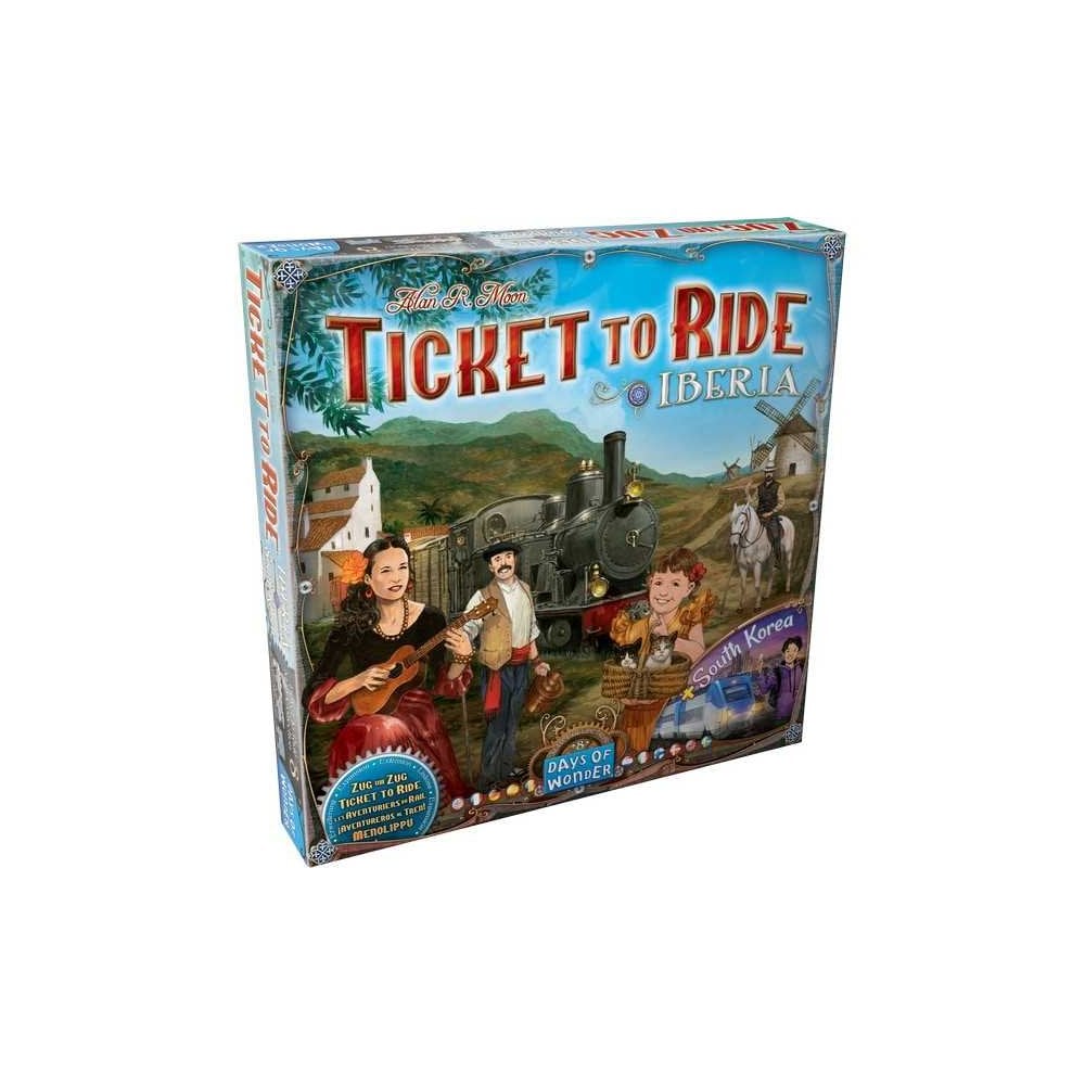 Ticket To Ride Map Collection 8 Iberia & South Korea