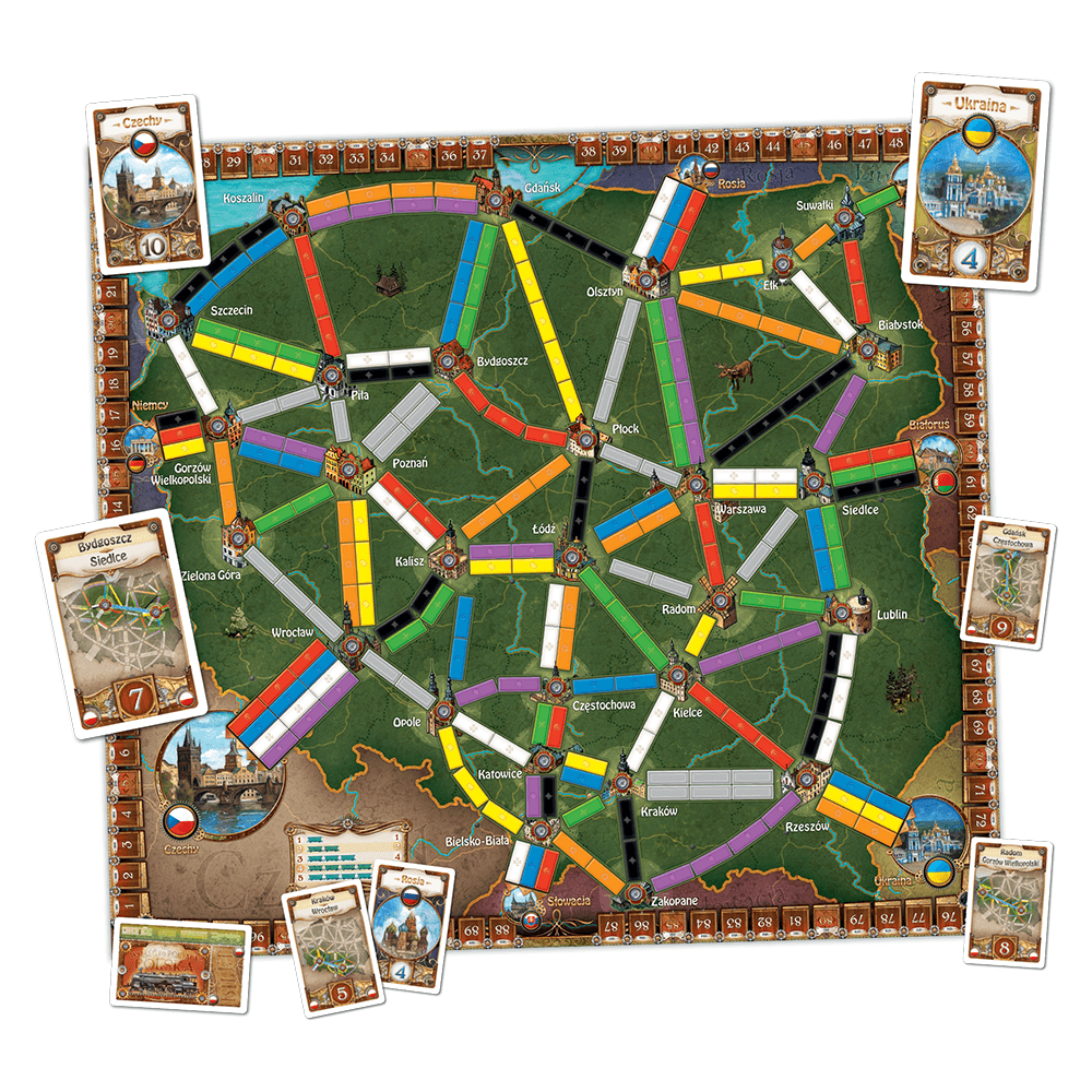 Ticket to Ride: Poland Map Collection (Eng) - Beanie Games
