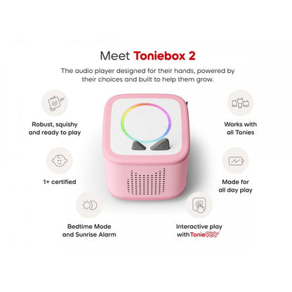 Toniebox 2 Cloud Pink Play Set Paw Patrol Chase - Beanie Games