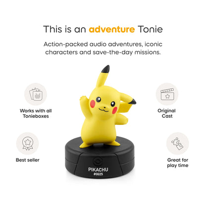Toniebox 2 Lightning Yellow Starter Set incl. Pokémon Pikachu Tonie - Beanie Games