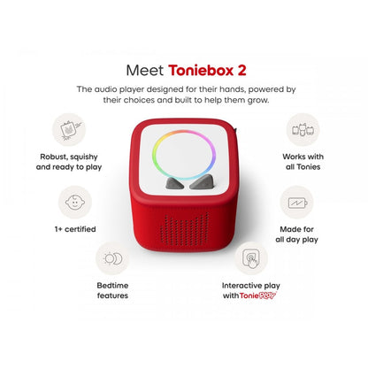 Toniebox 2 Sunset Red Play Set Paw Patrol Chase - Beanie Games