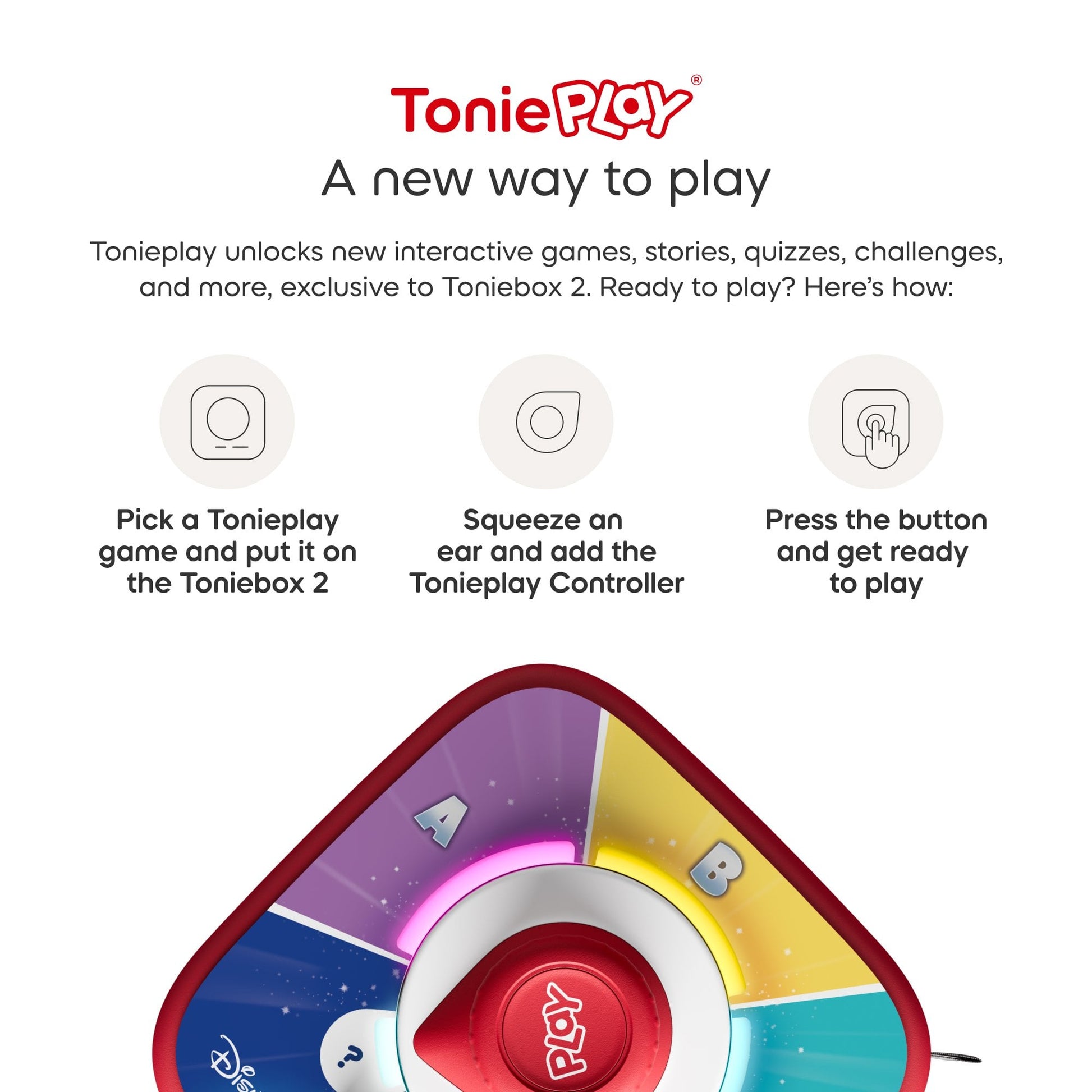 Toniebox 2 Sunset Red ToniePlay Bundle - Lion King - Beanie Games