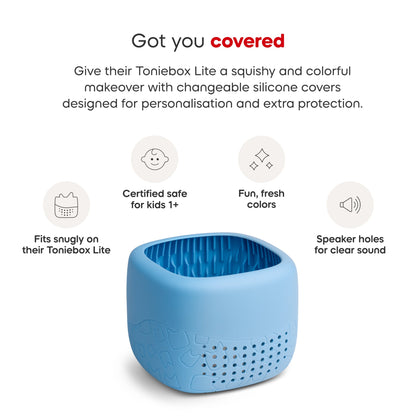 Toniebox Lite Cover - Arctic Blue - Beanie Games