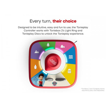 Tonieplay Controller Sunset Red (for Toniebox 2) - Beanie Games