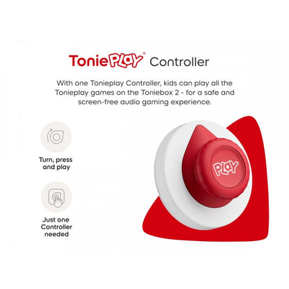 Tonieplay Controller Sunset Red (for Toniebox 2) - Beanie Games