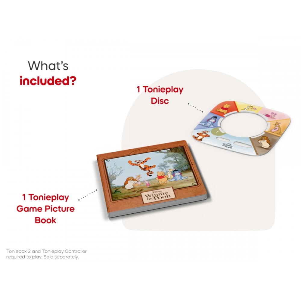 Tonieplay: Discover: Disney Winnie The Pooh: Tigger's Mix - Up Fix - Up (for Toniebox 2) - Beanie Games