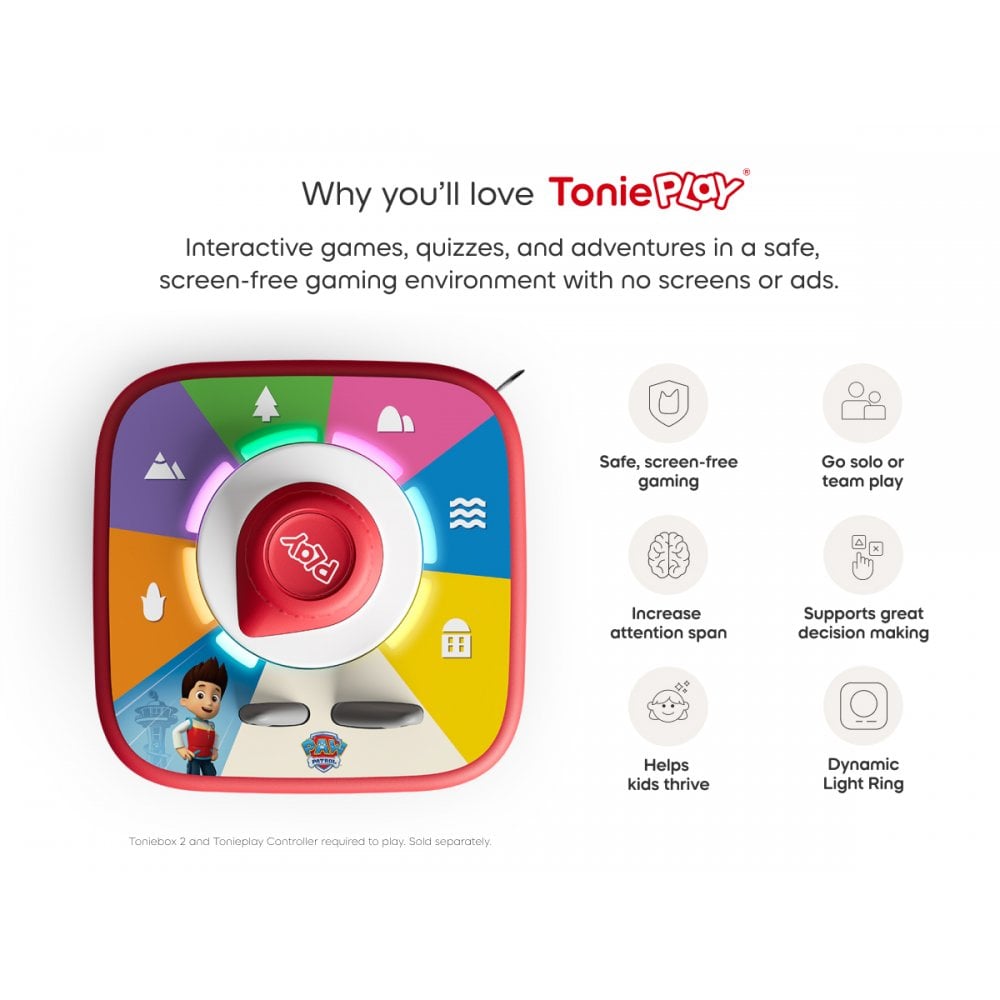 Tonieplay: Discover: PAW Patrol Adventure Bay Rescue Heroes (for Toniebox 2) - Beanie Games