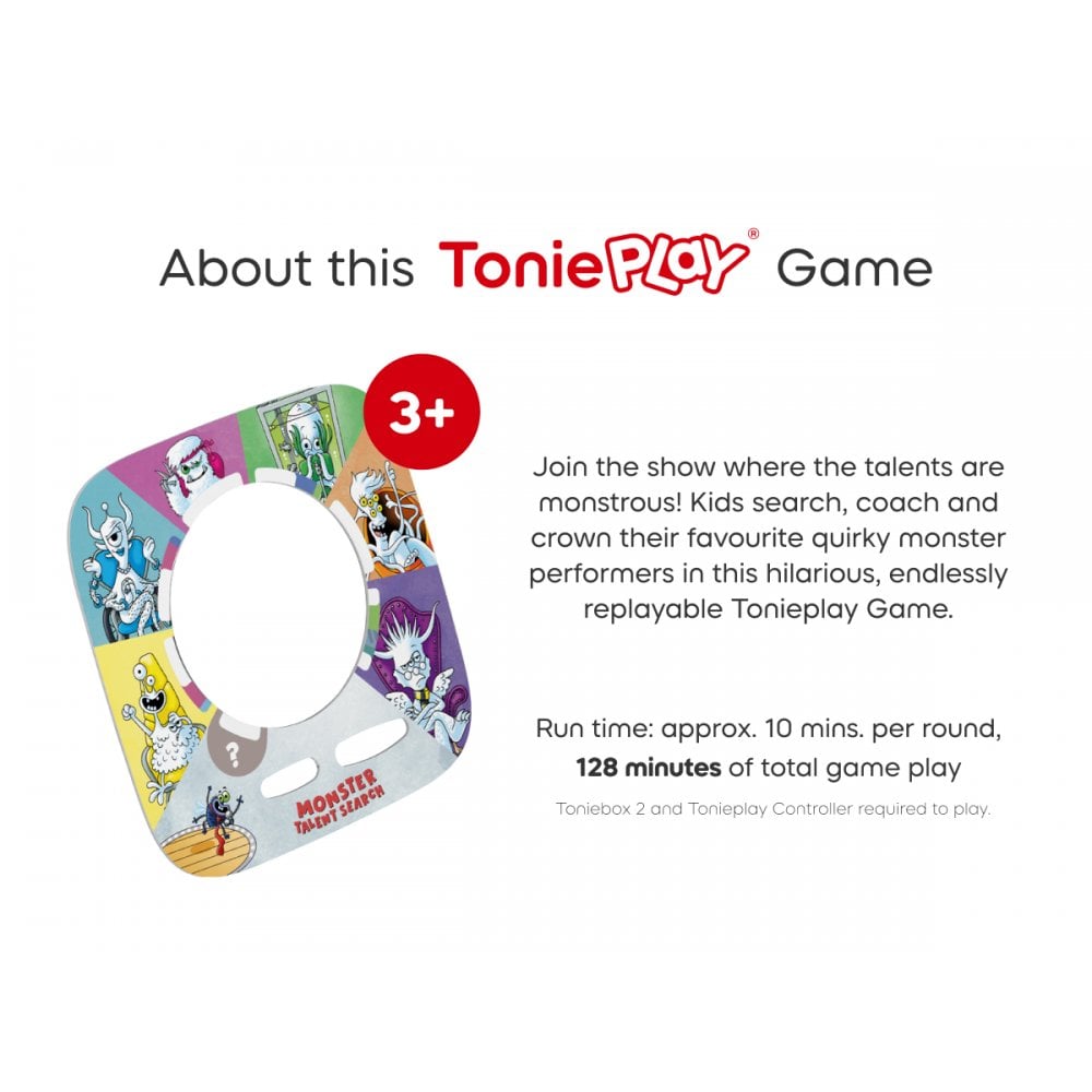 Tonieplay: Monster Talent Search (for Toniebox 2) - Beanie Games