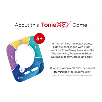 Tonieplay: Quiz: Disney Quiz Kingdom (for Toniebox 2) - Beanie Games